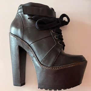 Topshop platform boots